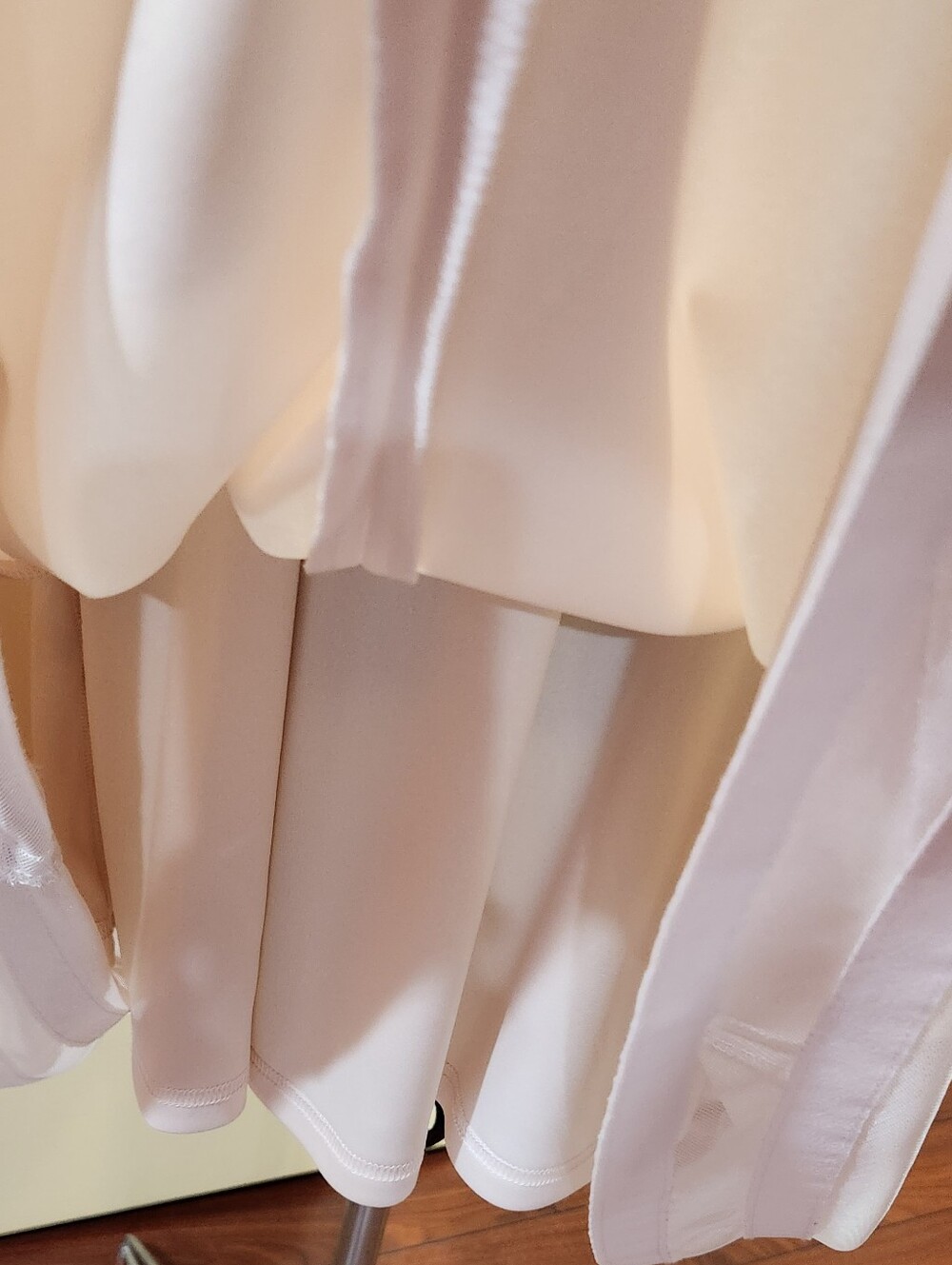 Calvin Klein Fit & Flare Blush Pink Color Sleeveless Midi Dress, Size 12 - Picture 6 of 8